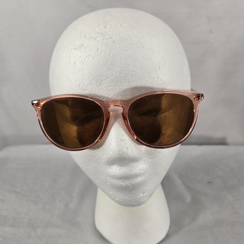 Sungait 1567 Sunglasses Pink With Gold Ear Pieces 52-20-140 Womens